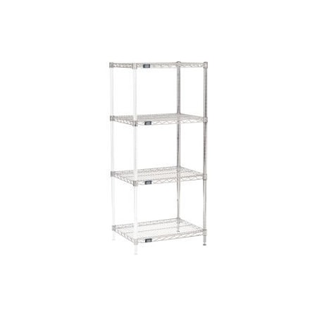 Global Equipment Nexel Chrome Wire Shelving Add-On - 30"W x 18"D x 54"H A18305C